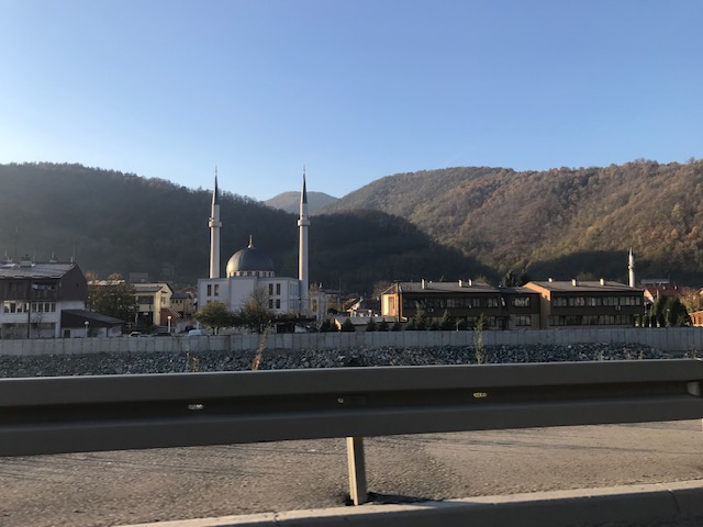 One of countless mosques seen in Bosnia
