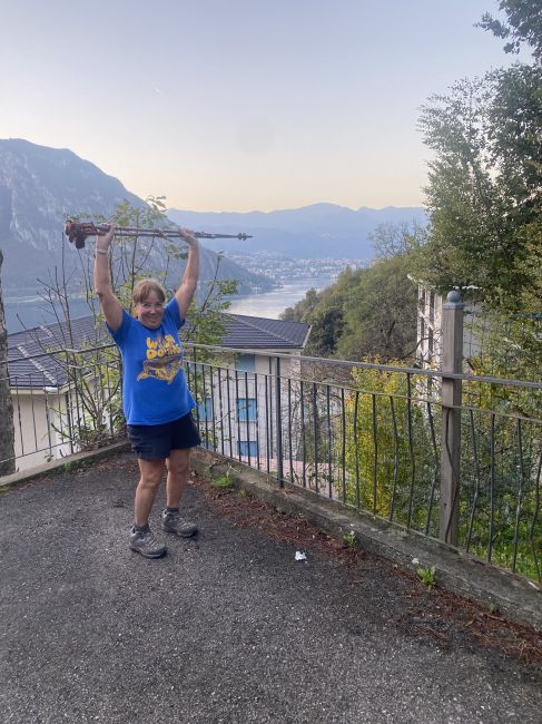 afternoon hike around Campione D'Italia on Lake Lugano
