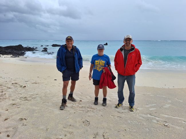 Beach walk in Comoros
