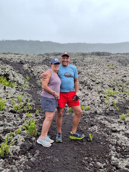 Old lava flow on Reunion Island.  This was a 1 1/2 hour drive south from our hotel
