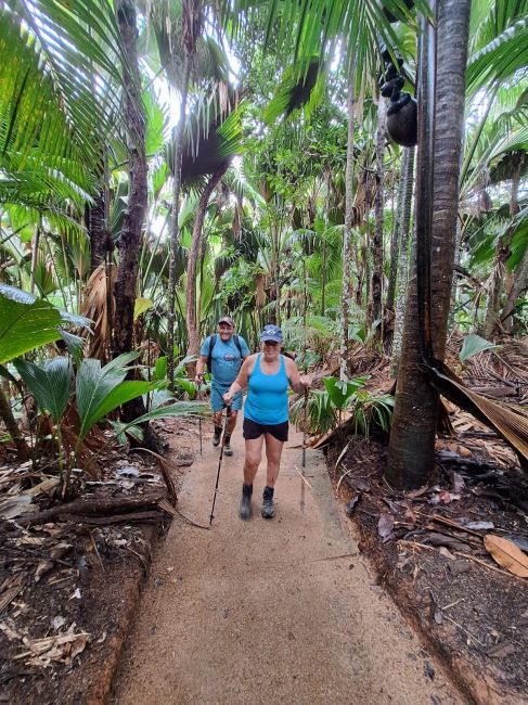 Nature walk in Mahe, Seychelles
