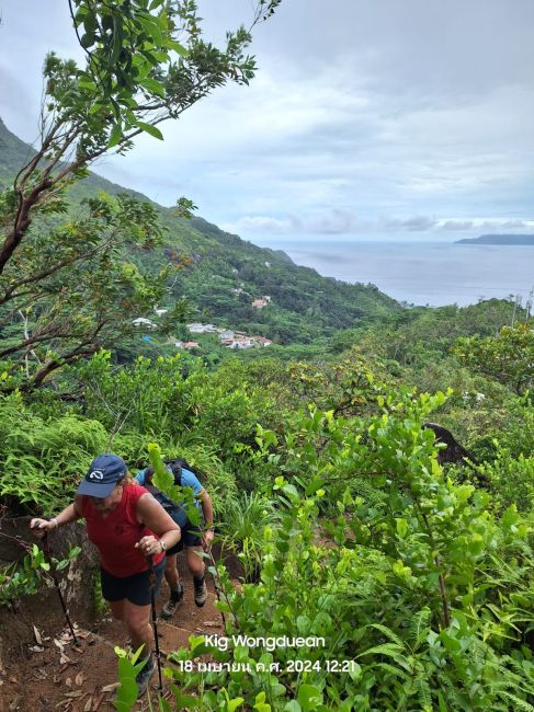 Bloody hike, Mahe, Seychelles
