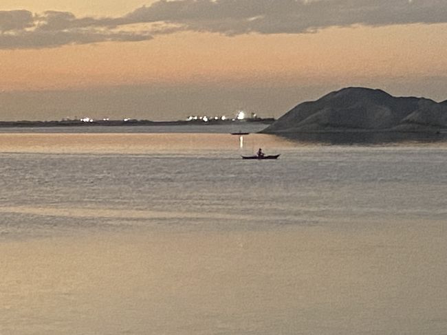 2/11 Modern Manila Port at dusk
