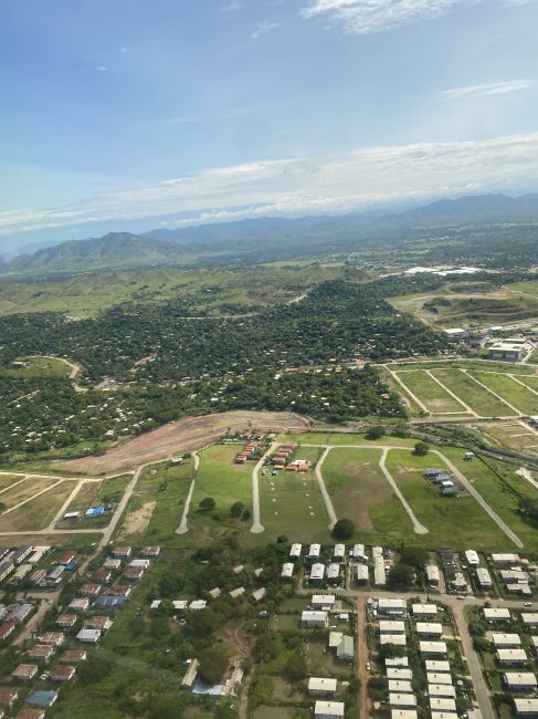 2/13 views taking off from Papua New Guinea
