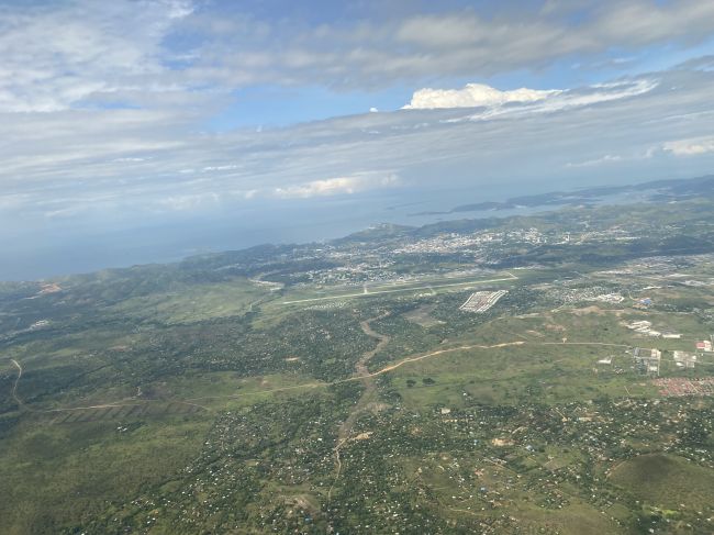 2/13 views taking off from Papua New Guinea
