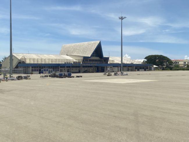 2/13 Henderson Field, Guadalcanal (historic WWII battlefield/airstrip now main commercial airport)
