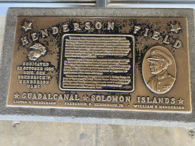 2/15 Henderson Field, Guadalcanal, Solomon Islands
