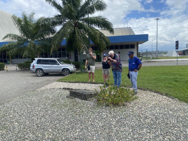 2/15 Henderson Field, Guadalcanal, Solomon Islands (also now the main commercial airport of the Solomon Islands)
