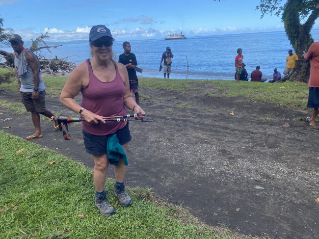 2/19/24 Landing beach on Ambryn, Vanuatu
