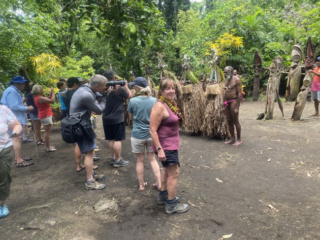 2/19/24 VERY rare ceremony (see traditional non-dress!) in Ambryn, Vanuatu
