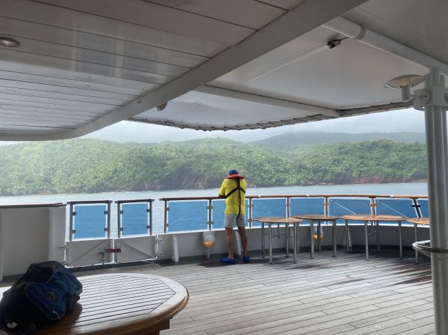 2/21 Sailing along Tanna, Vanuatu
