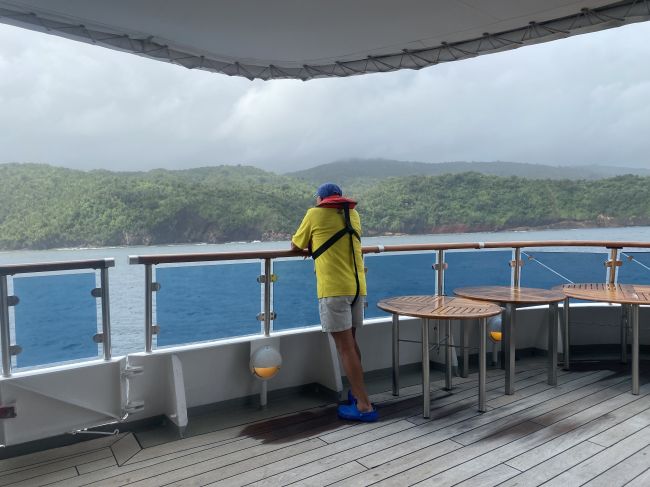 2/21 Sailing along Tanna, Vanuatu
