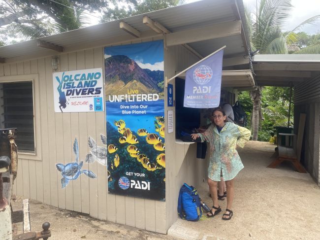 2/21 Volcano divers dive shop, Tanna, Vanuatu
