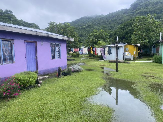 Small town in Beqa, Fiji
