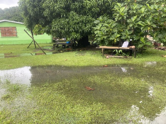 Small town in Beqa, Fiji

