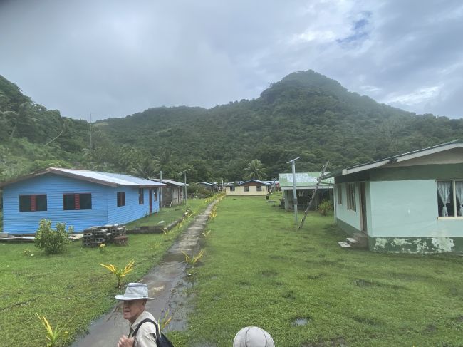 Small town in Beqa, Fiji
