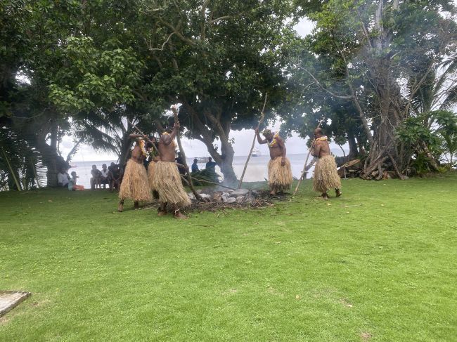 Feb. 24, 2024: Firewalking in Beqa, Fiji
