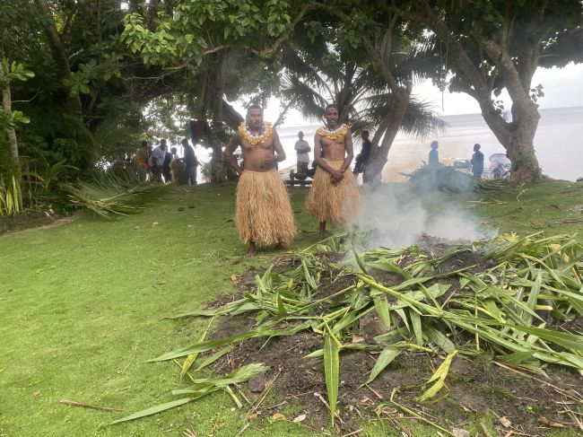 Feb. 24, 2024: Firewalking in Beqa, Fiji
