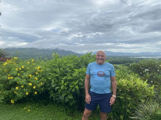 Overlook on Nadi in Fiji
