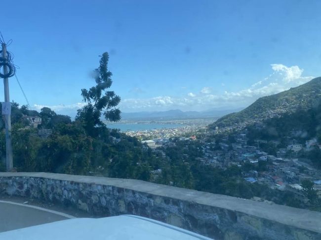 3/12 view of city of Cap Hatien driving back from the beach
