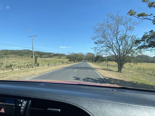 2/5 Driving through Nicaraguan countryside back to Managua
