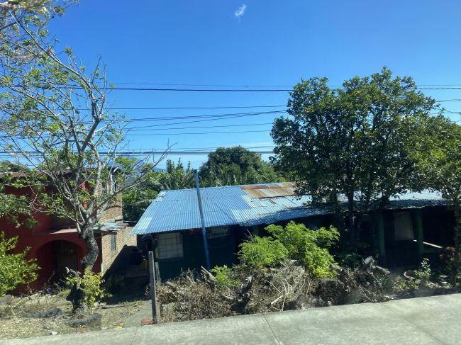 2/5 Driving through Nicaraguan countryside back to Managua
