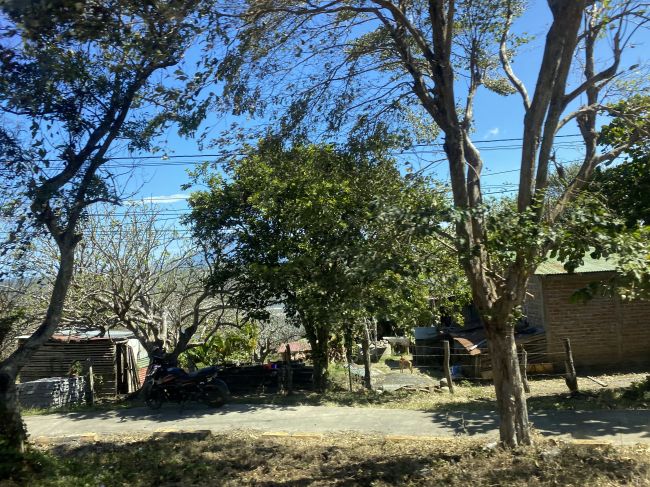 2/5 Driving through Nicaraguan countryside back to Managua
