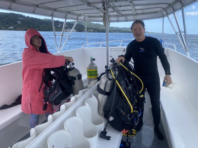 2/16 Bill on the dive boat
