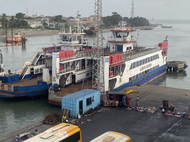 9/18/26 Banjul, The Gambia: the port
