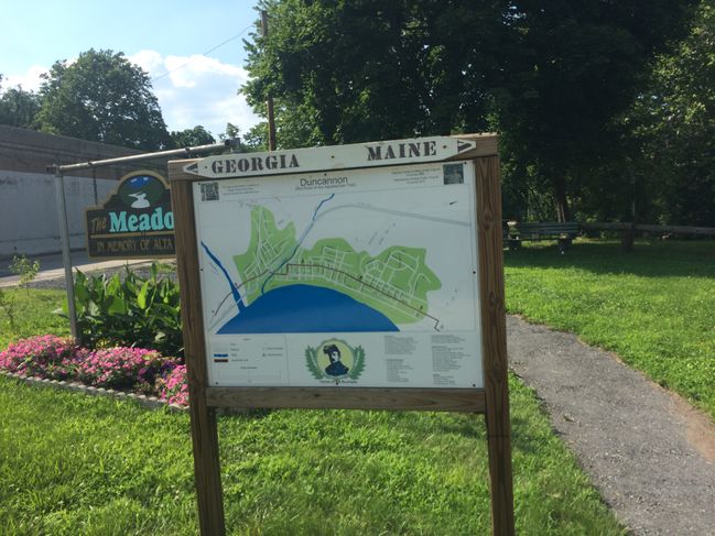 6/26 entering trail town Duncannon, PA
