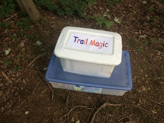 6/29 Most thru-hikers don't actually need the box labeled
