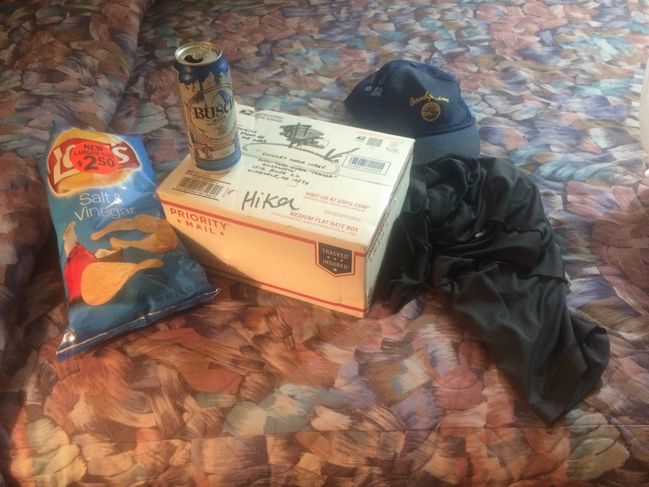 8/11 Food shipped by Helen to Dutchess Hotel

