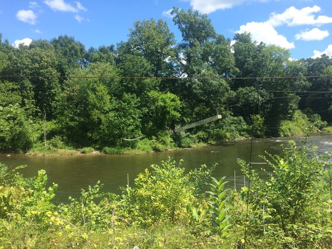 8/13 kayak course on Housatonic below falls
