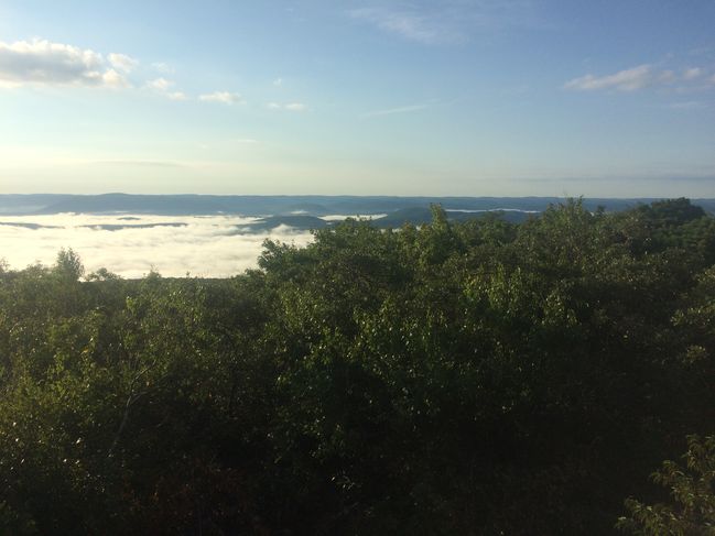8/14 8am views from highest point in CT
