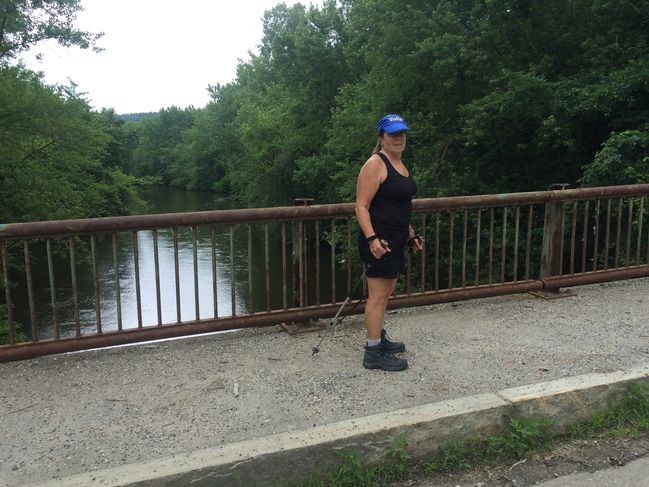 6/18 Crossing Housatonic at mile 1518
