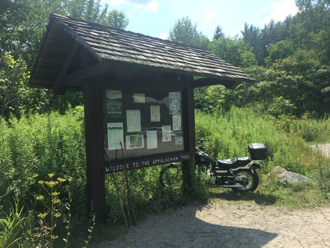 7/27 Bike waiting at VT 103
