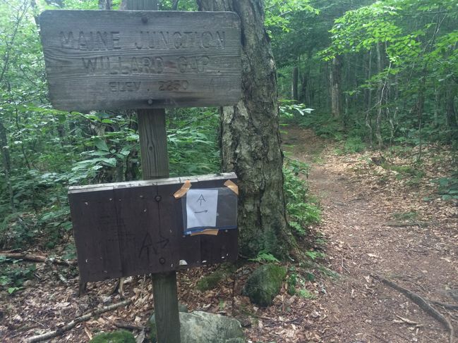 8/3  Long trail and AT diverge
