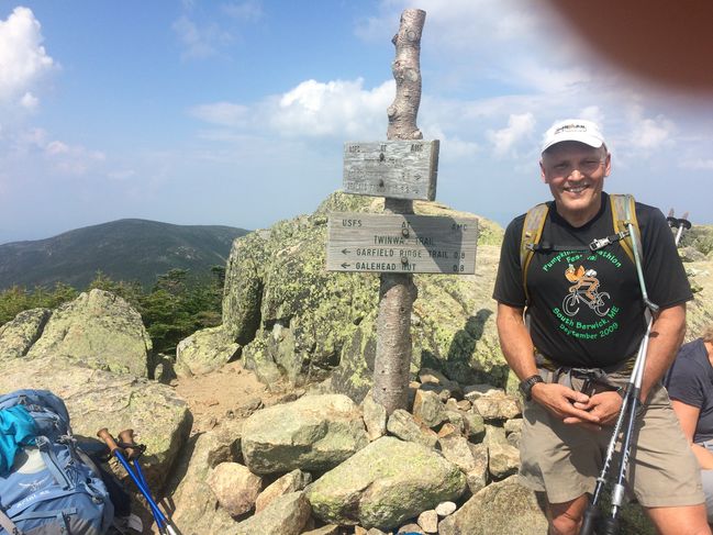 8/19 Summit of South Twin Mtn.
