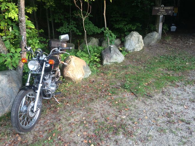 8/28 end of day and Rattle River trail
