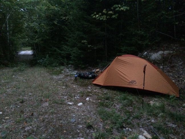 9/22 stealth camping off logging road
