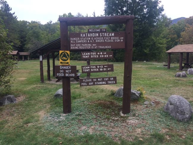 9/25 trailhead for start tomorrow morning
