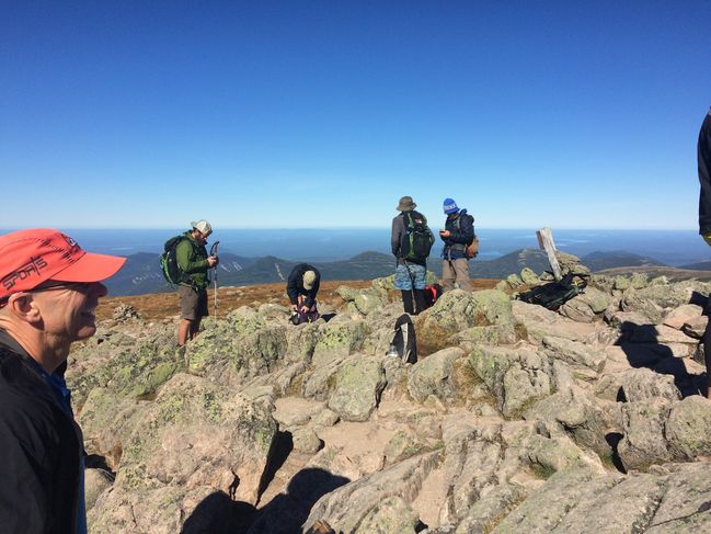 views from the summit of Katahdin
