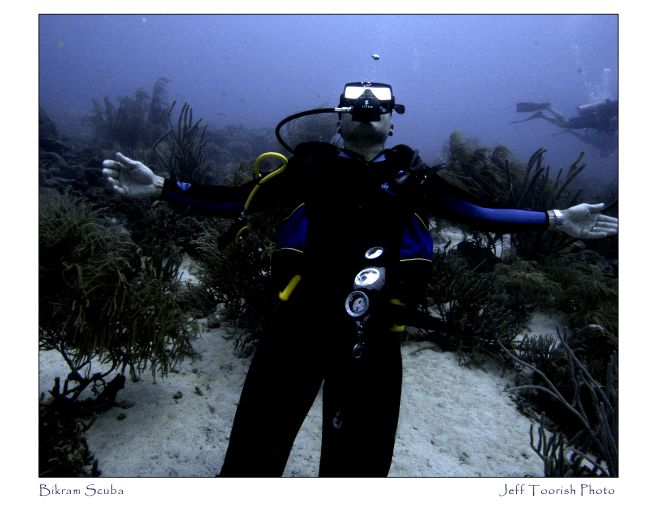 Bikram Yoga Moves Underwater
