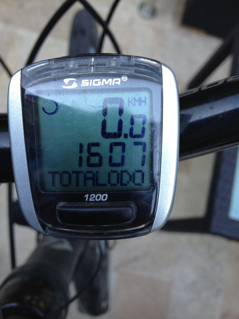 Final odometer reading
