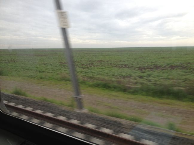 View from train from Constanta to Brasov
