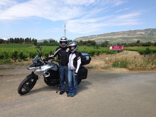 Between Carcassone and Lagrasse
