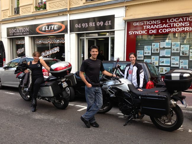 Goodbye to bikes in Nice
