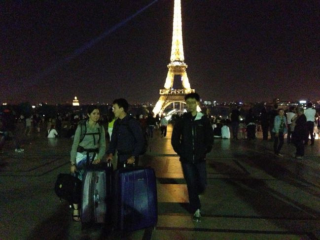 First night in Paris
