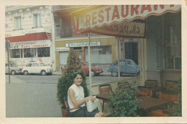 Leah in Paris, 1966
