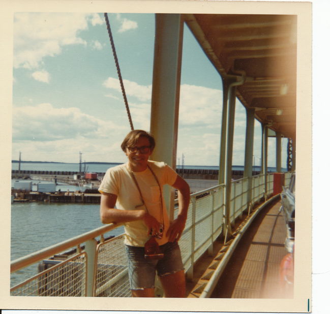 Could this be when Helen and I dropped of Greta and Emily for their Caribbean Cruise??  Around 1972
